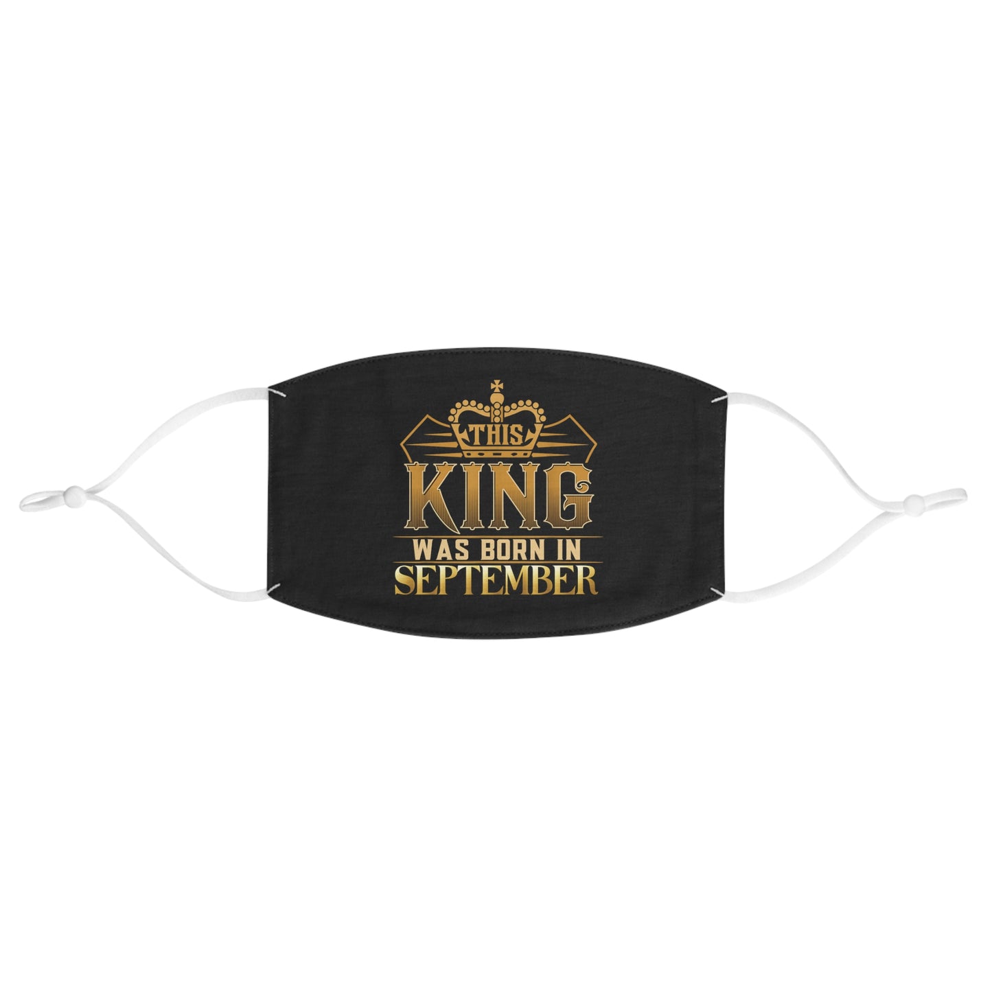 SEPTEMBER KING FACE MASK