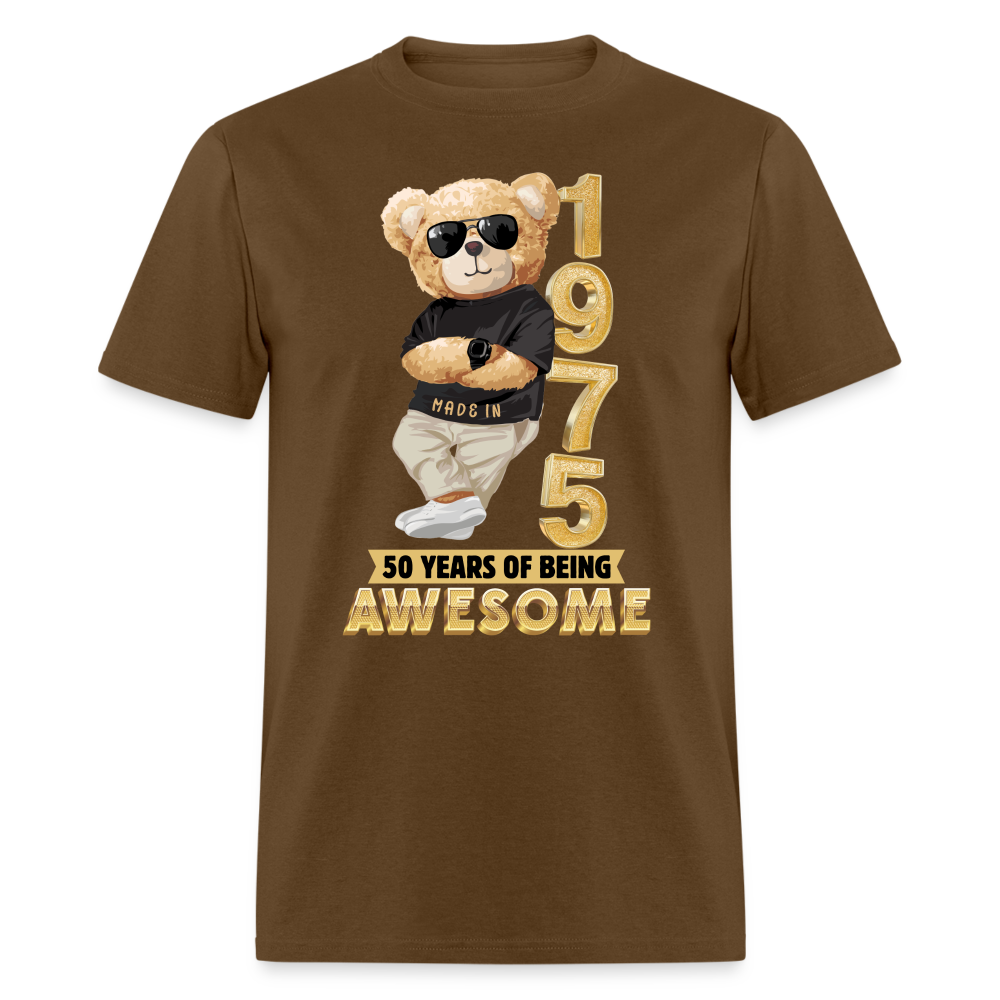 50-1975 YEARS OF BEING AWESOME - brown