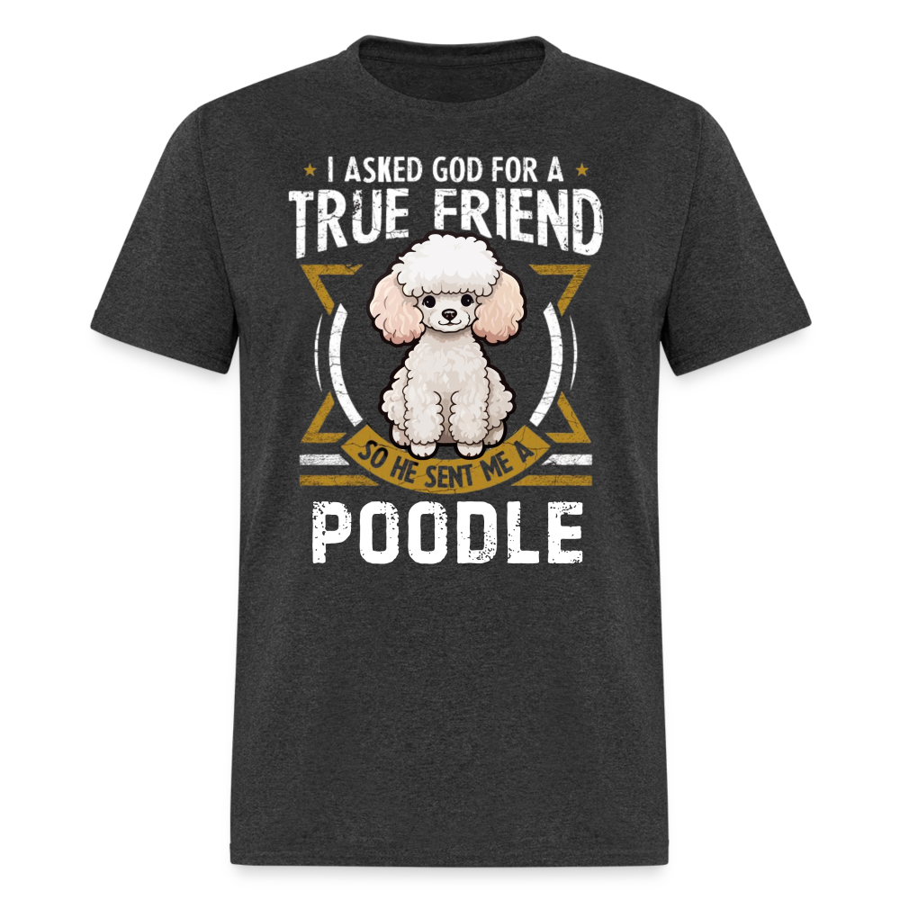 TRUE FRIEND POODLE - heather black