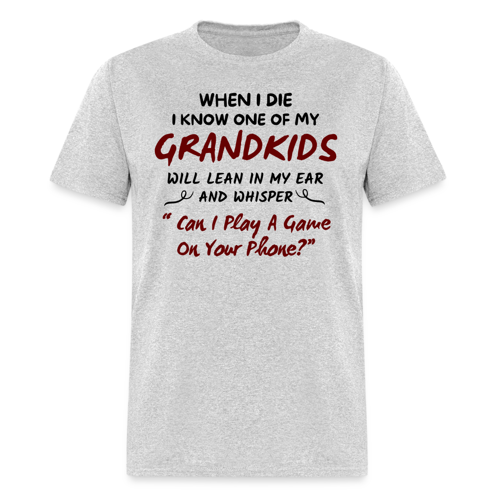 CAN I PLAY GAME - heather gray