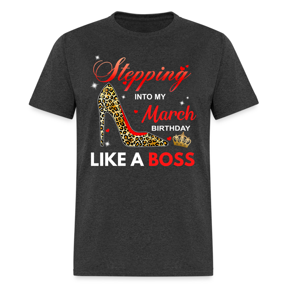 MARCH BIRTHDAY BOSS - heather black