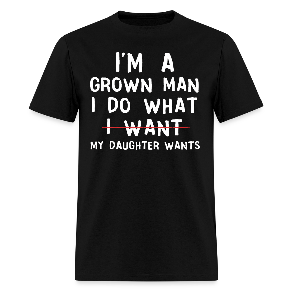 GROWN MAN - black