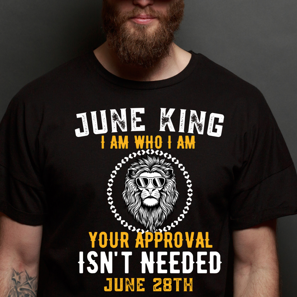 I AM 28TH JUNE KING SHIRT