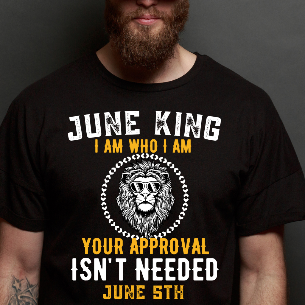 I AM 5TH JUNE KING SHIRT