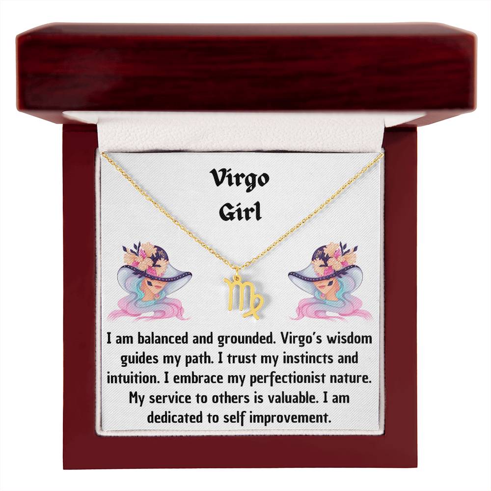 VIRGO GIRL NECKLACE