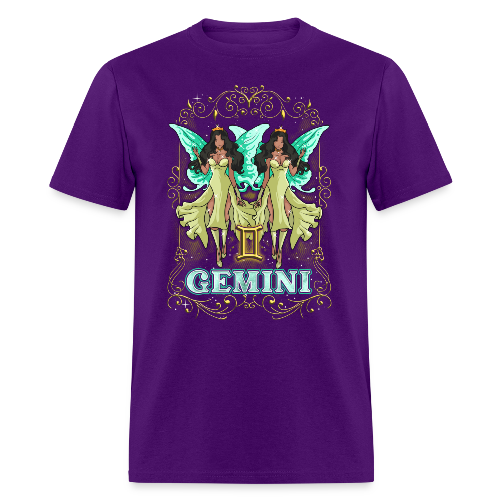GEMINI FAIRY GIRLS SHIRT - purple