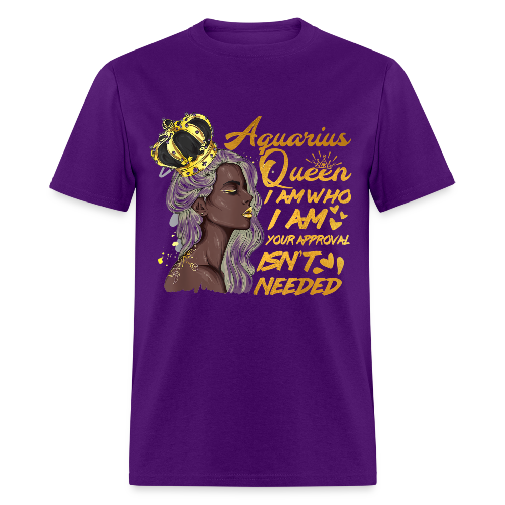 AQUARIUS I AM WHO I AM - purple