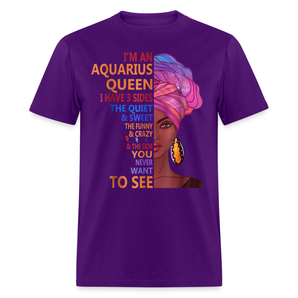 AQUARIUS QUIET & SWEET SHIRT - purple