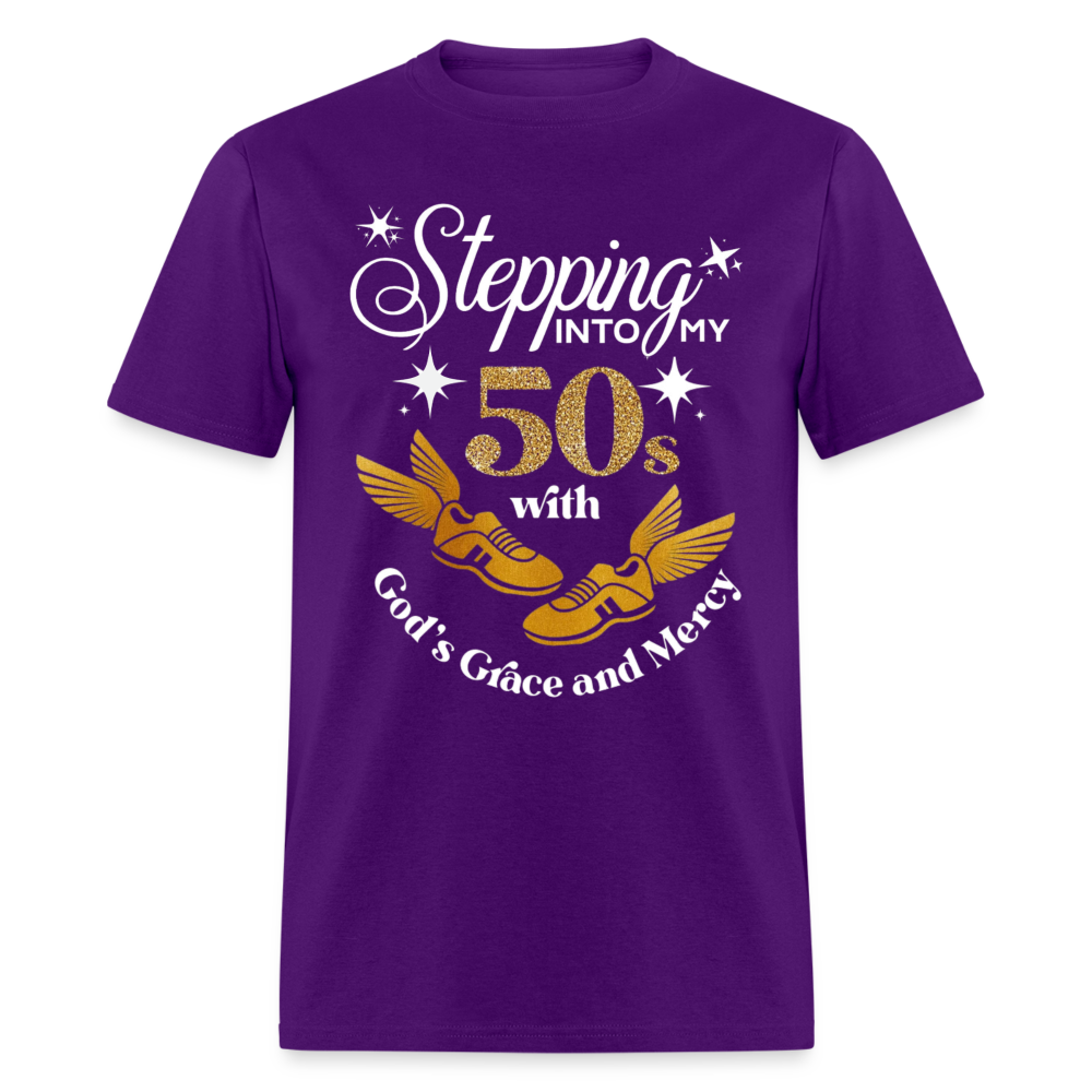 50S GRACE AND MERCY SHIRT - purple