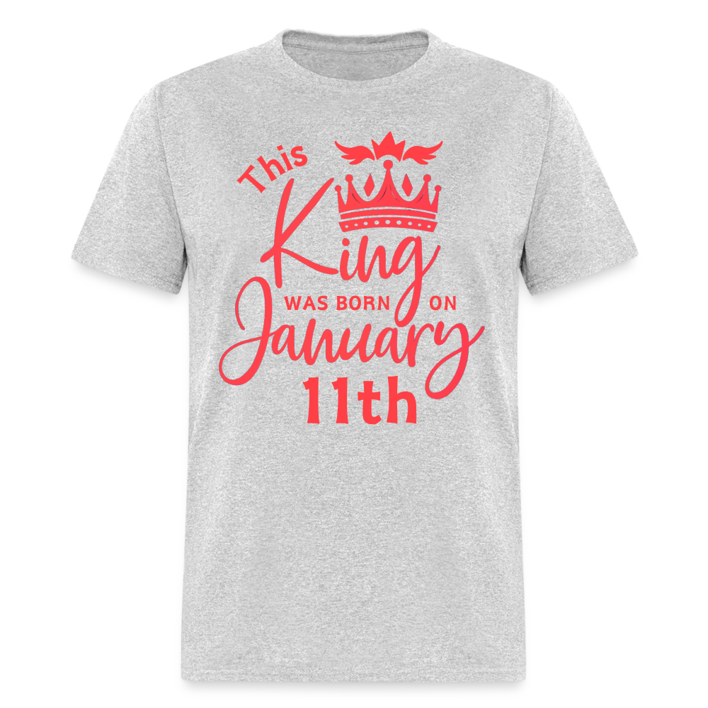 KING BORN 11TH JANUARY - heather gray