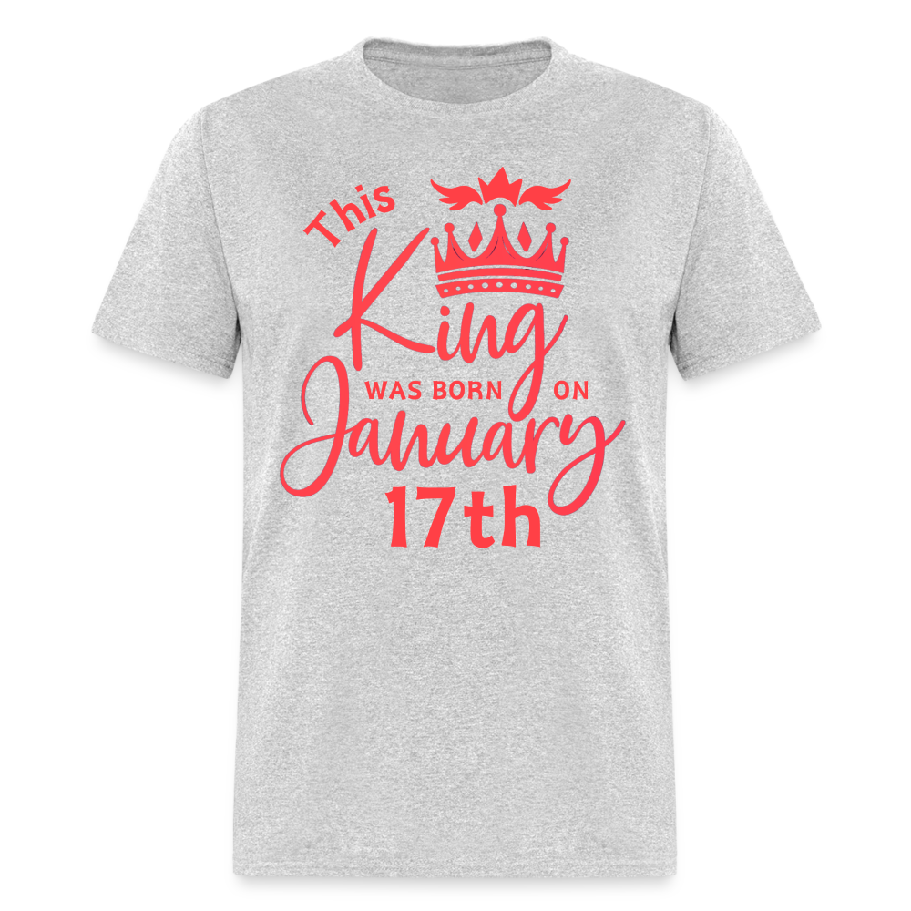 KING BORN 17TH JANUARY - heather gray