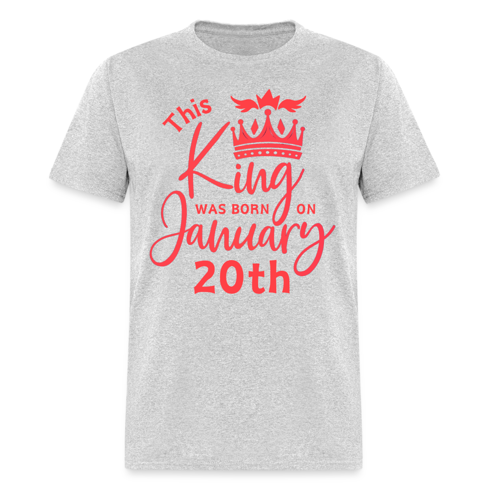KING BORN 20TH JANUARY - heather gray