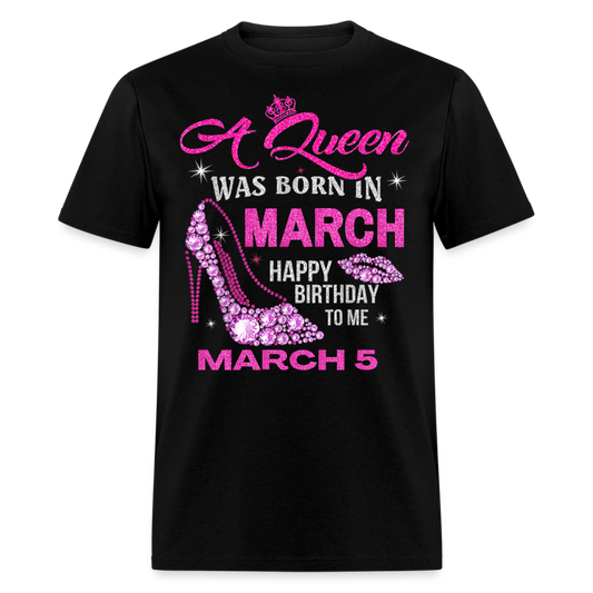 5TH MARCH QUEEN - black