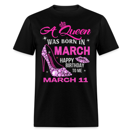 11TH MARCH QUEEN - black