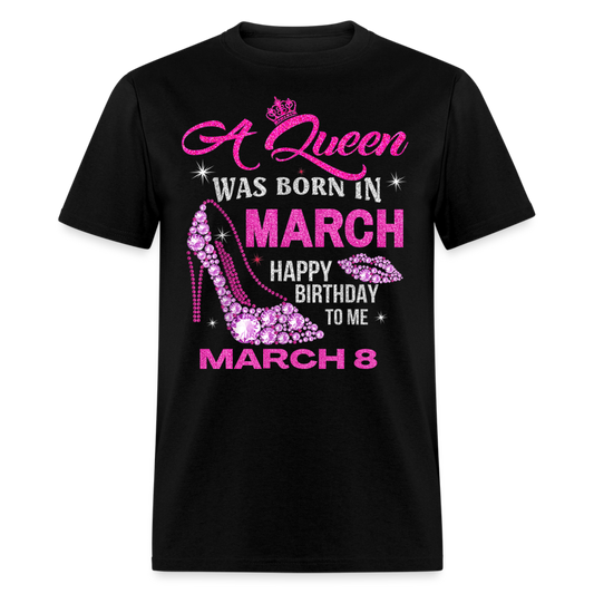 8TH MARCH QUEEN - black
