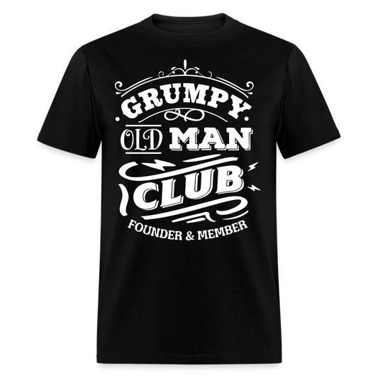 GRUMPY OLD MAN CLUB - black