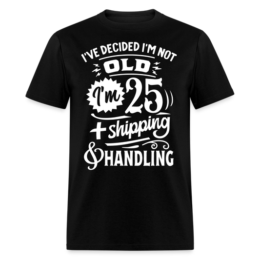 25 PLUS SHIPPING HANDLING - black