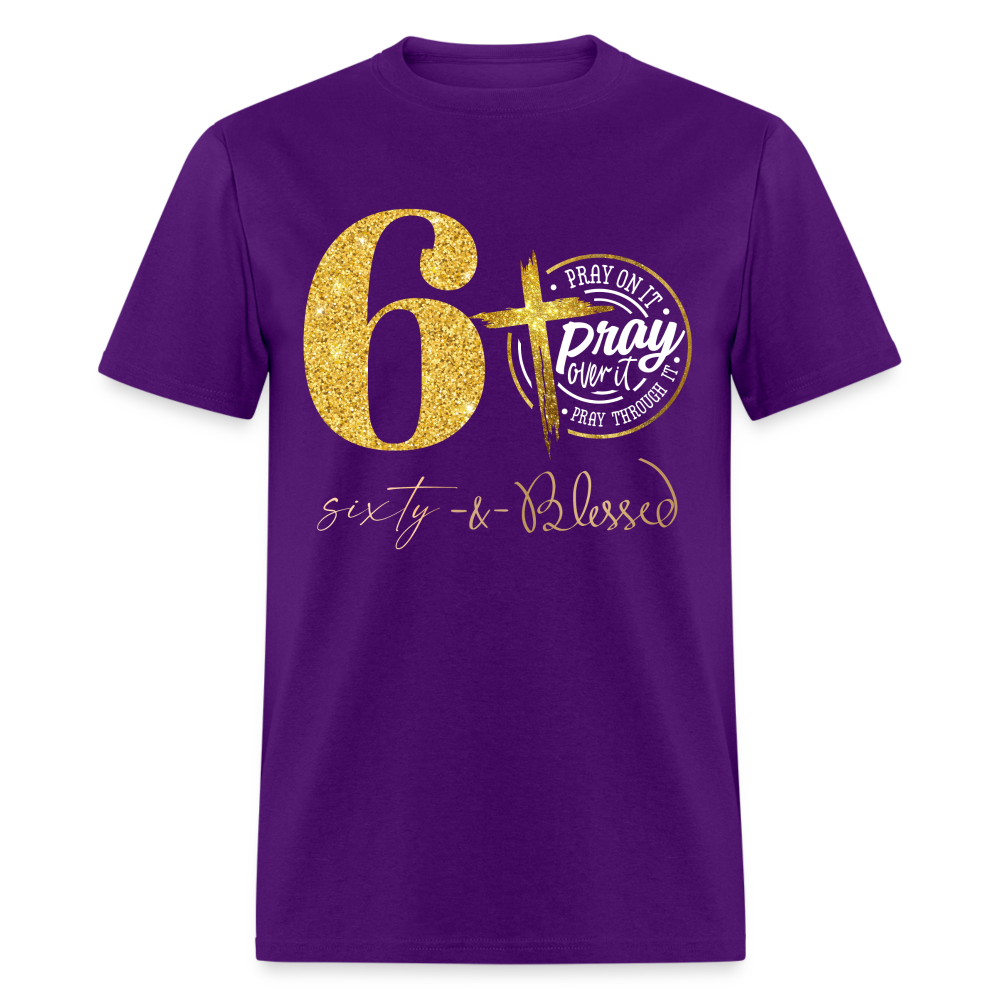 60 BLESSED PRAY SHIRT - purple