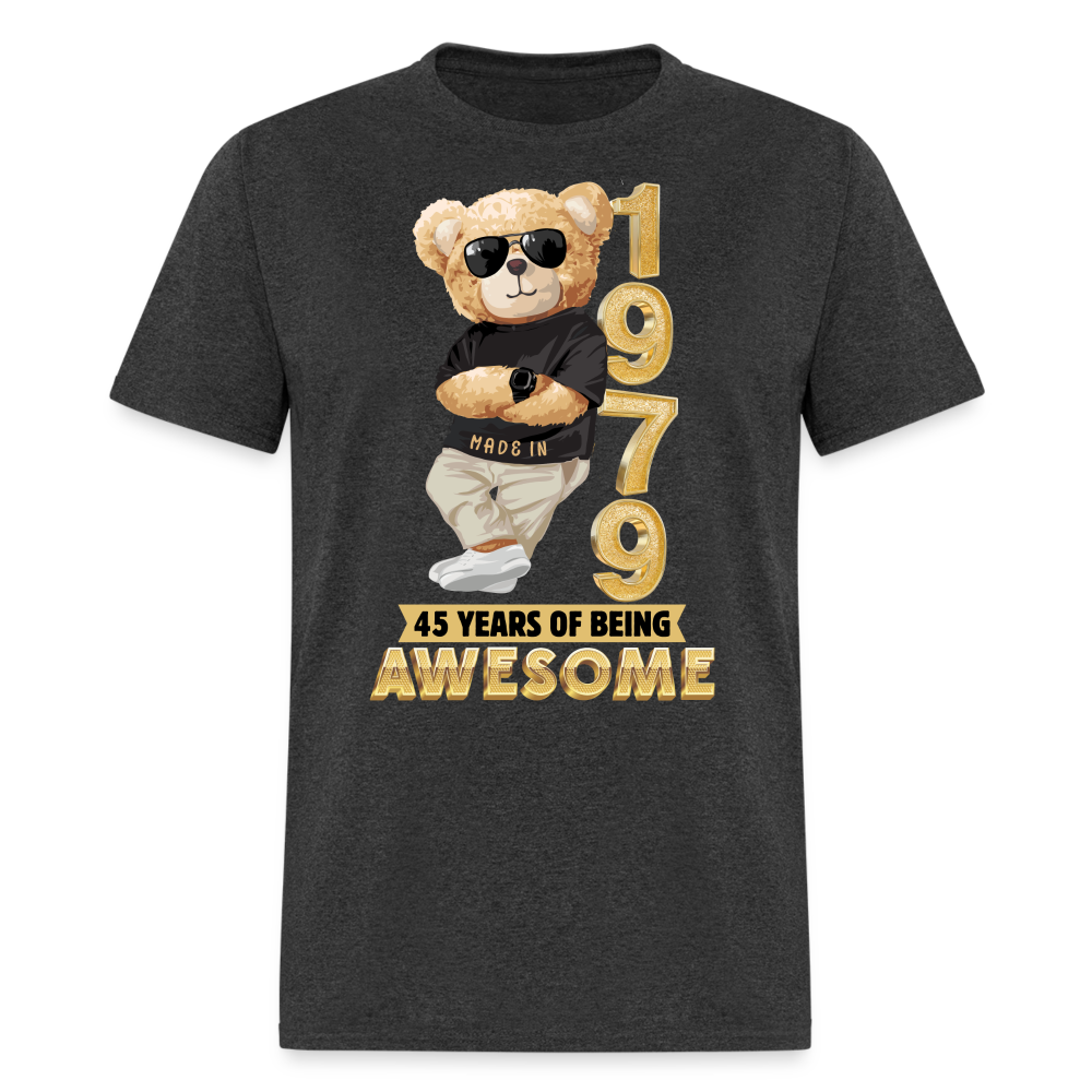 1979-45 YEARS OF BEING AWESOME MEN - heather black
