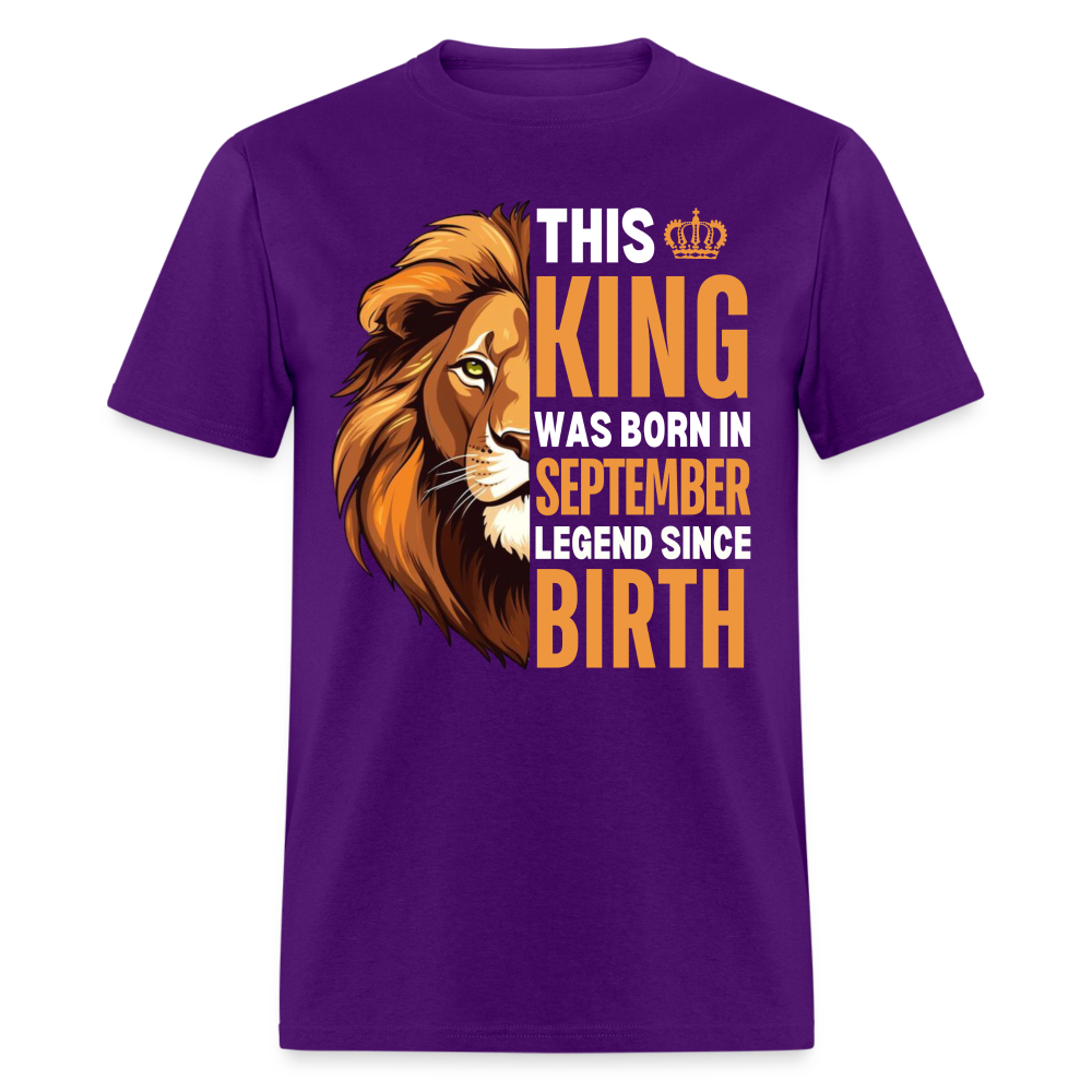 KING SEPTEMBER LEGEND SINCE BIRTH - purple