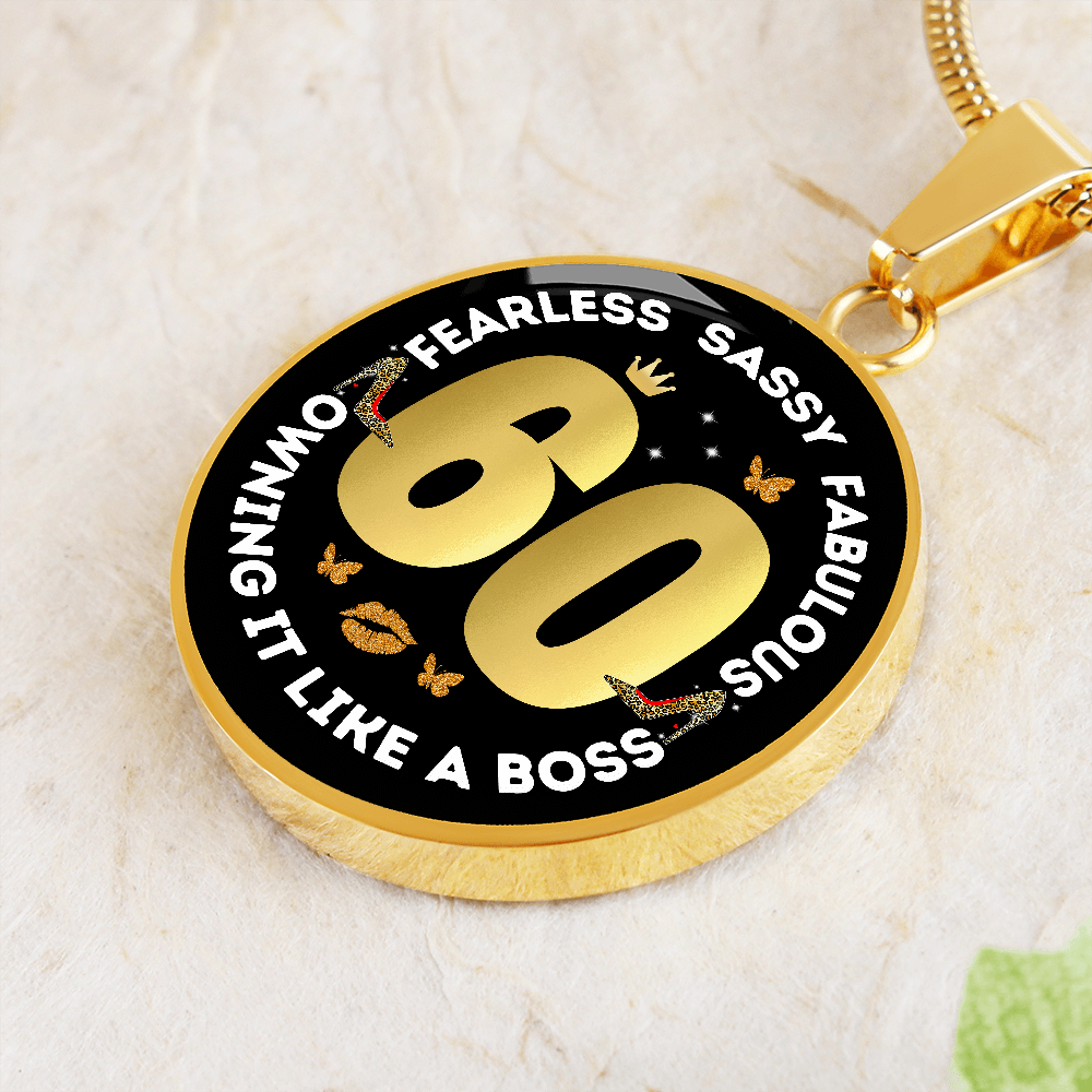 SASSY 60 ROUND NECKLACE