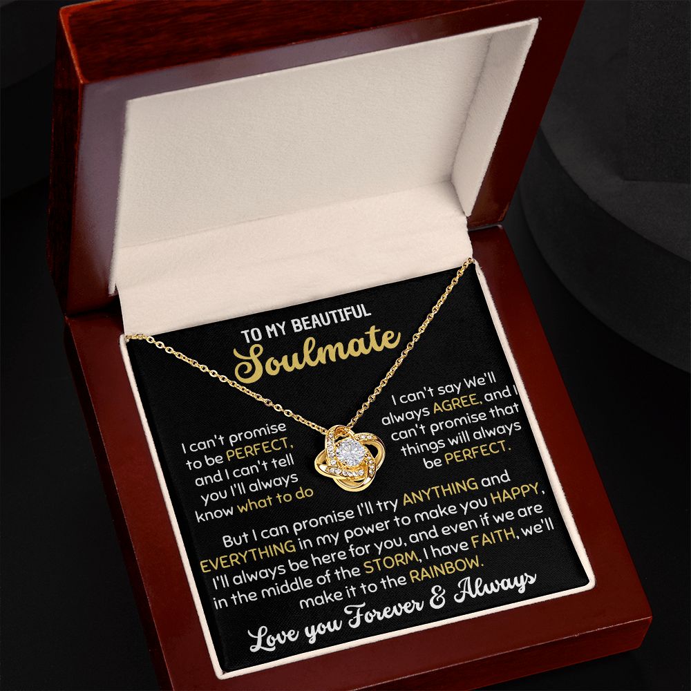 SOULMATE PERFECT LOVE KNOT NECKLACE
