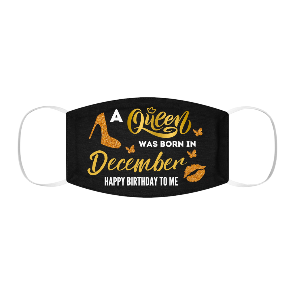 DECEMBER QUEENS FACE MASK