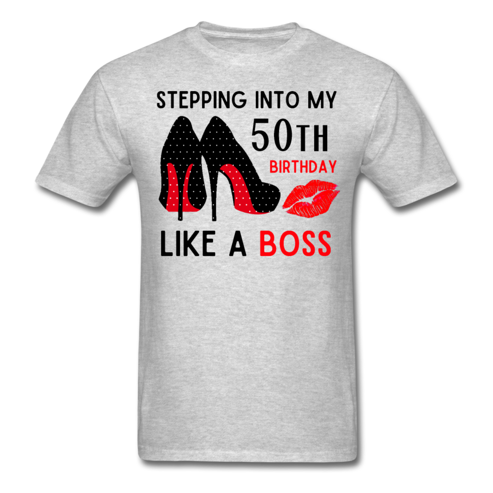 BOSS 50 SHIRT NEW - heather gray