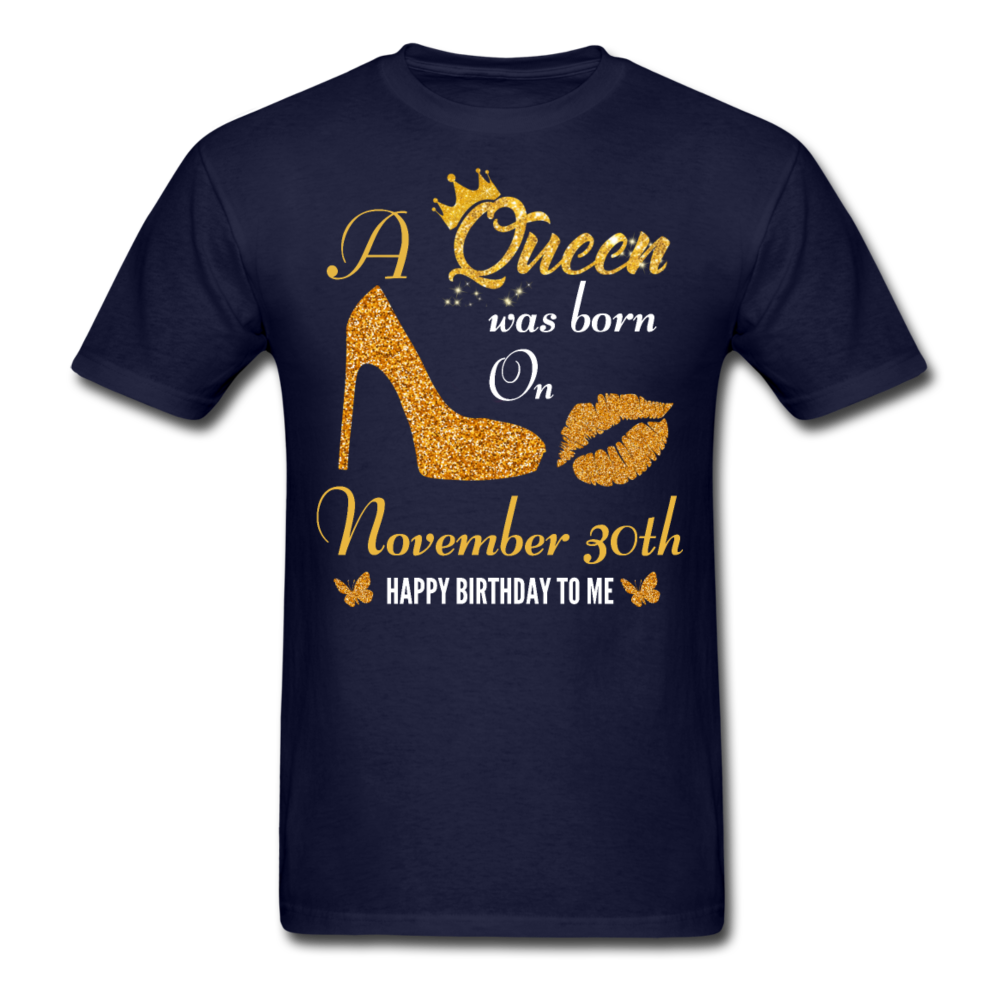 QUEEN 30TH NOVEMBER - navy