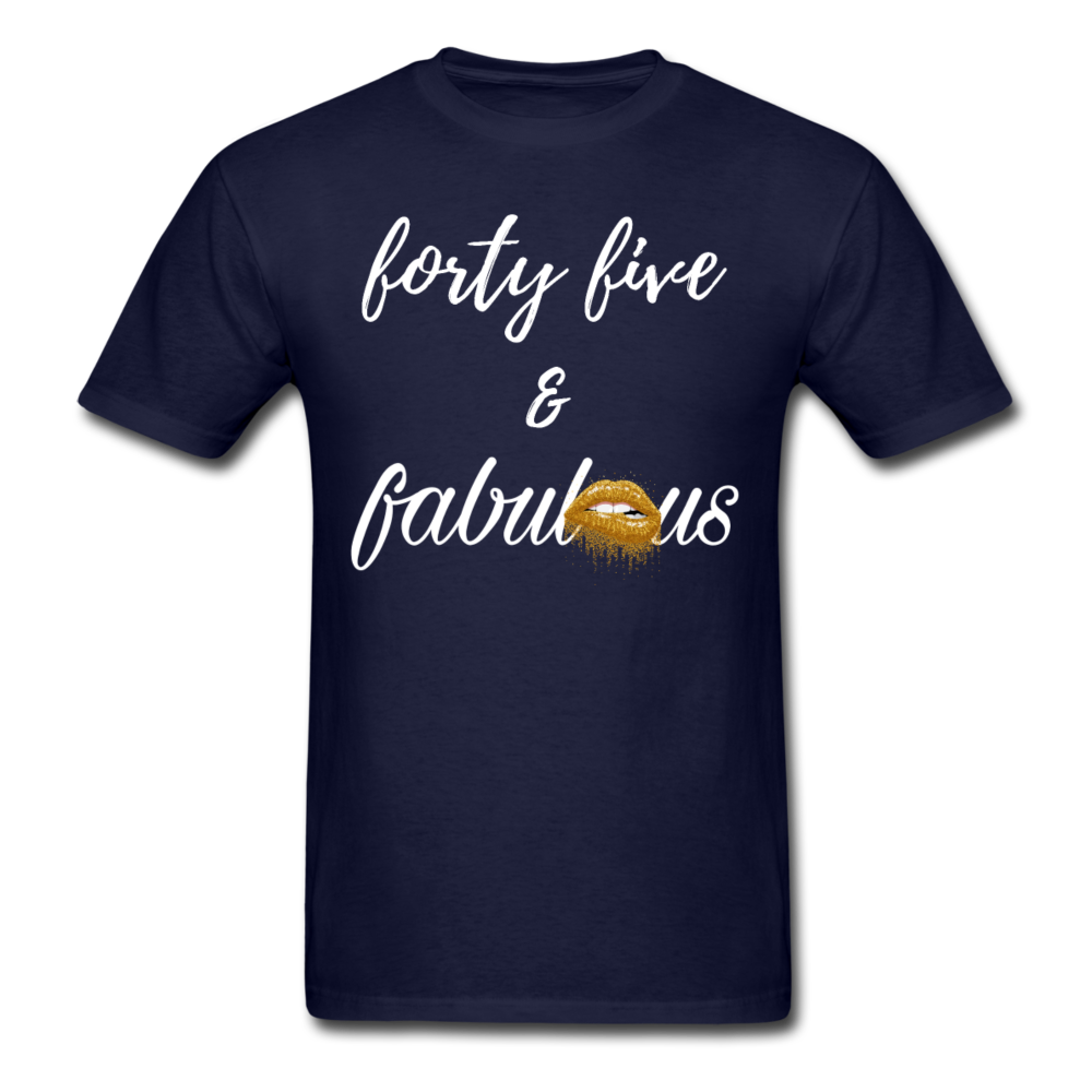 45 AND FABULOUS SHIRT - navy