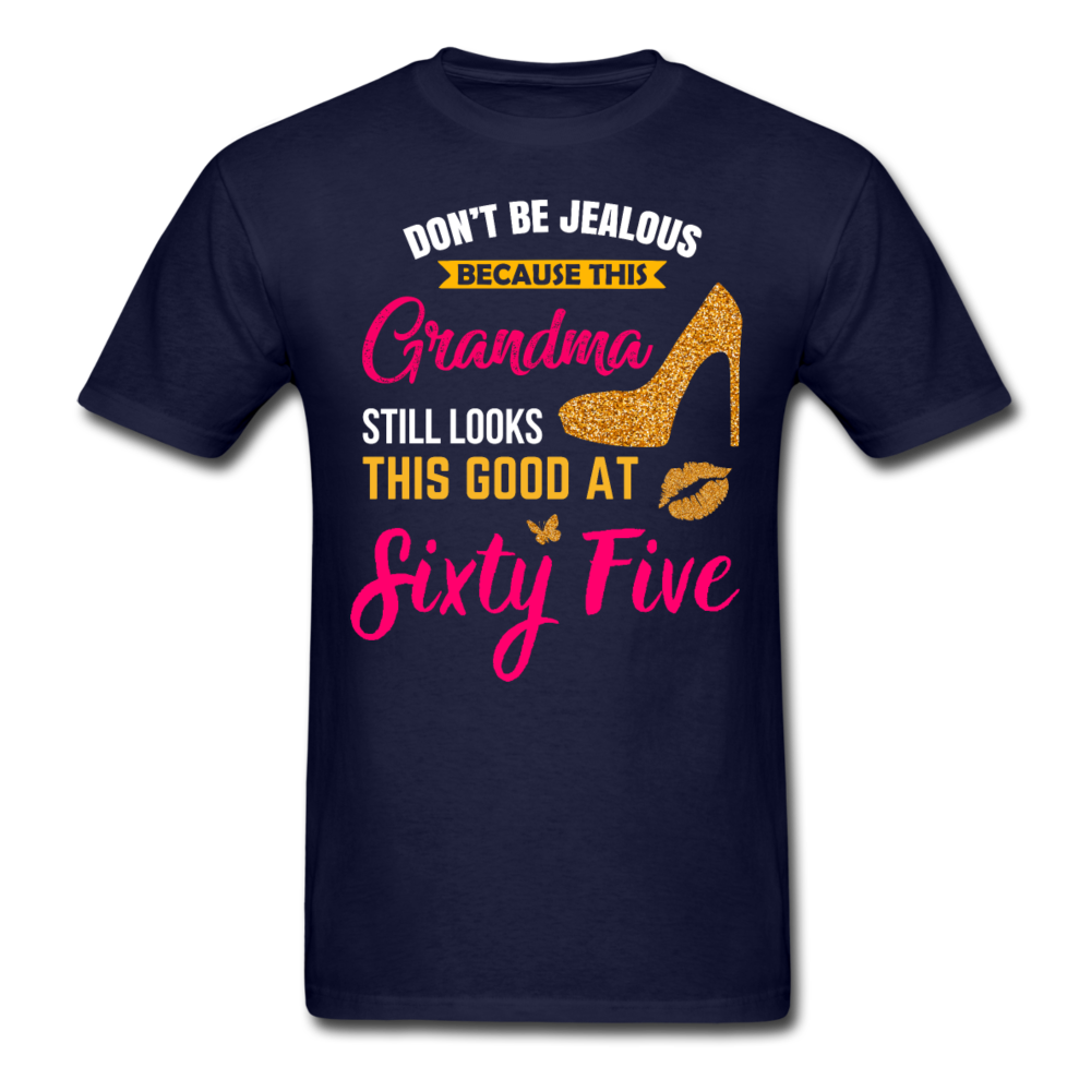 GRANDMA 65 SHIRT - navy