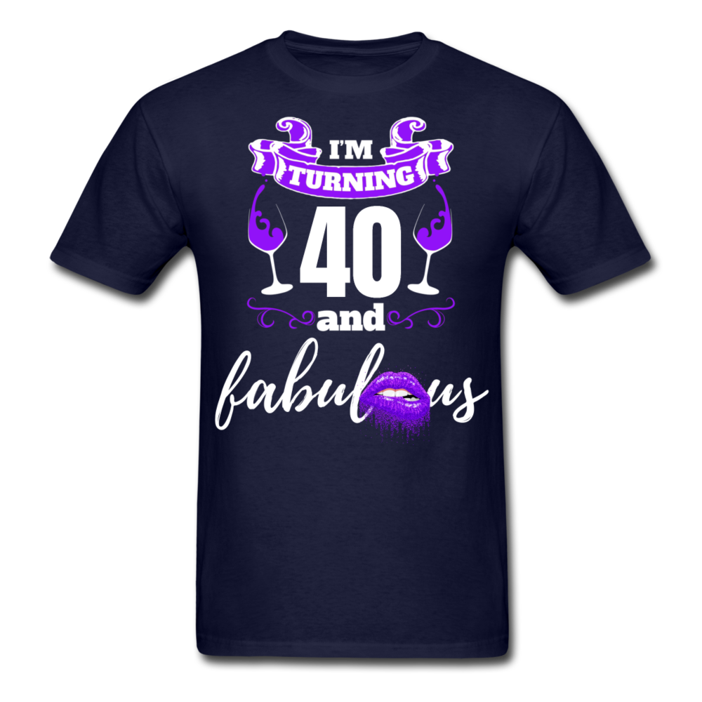 TURNING 40 FAB SHIRT - navy