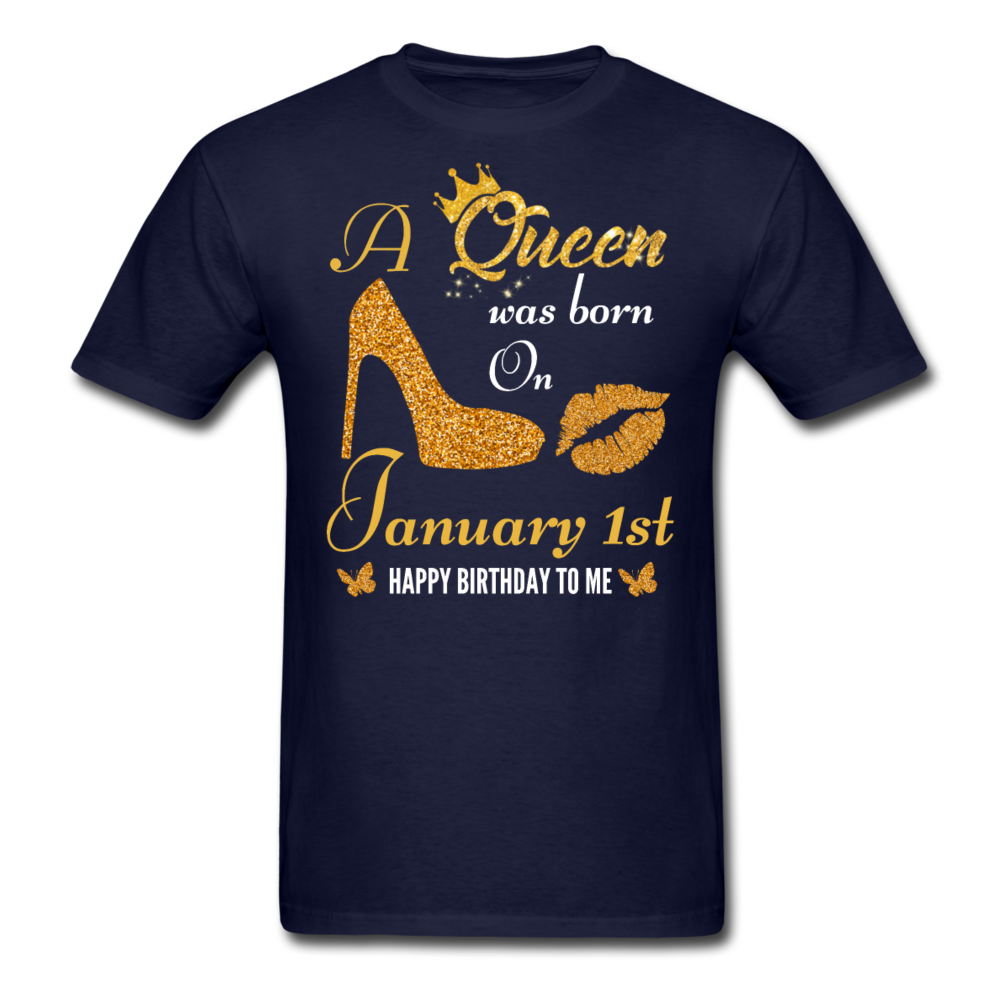 QUEEN 1ST JANUARY - navy