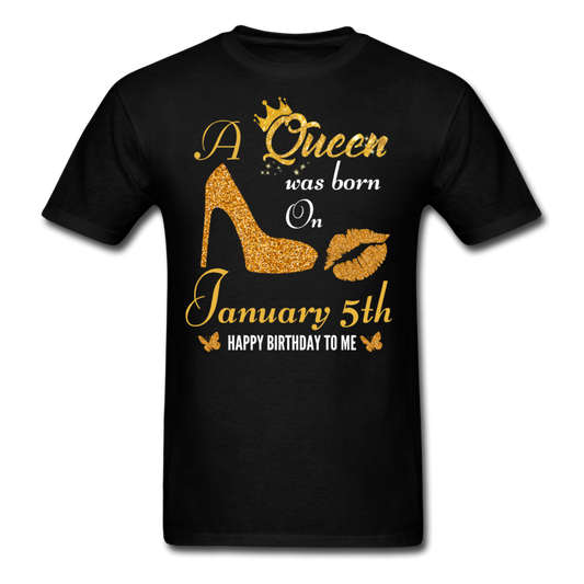 QUEEN 5TH JANUARY - black
