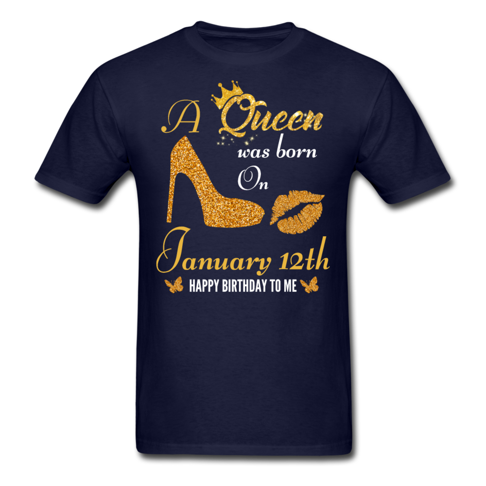 QUEEN 12TH JANUARY - navy