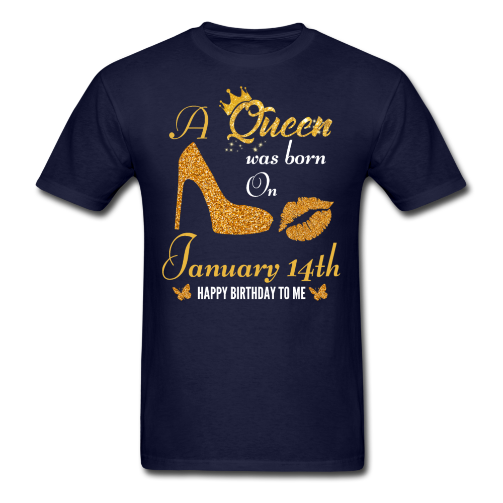 QUEEN 14TH JANUARY - navy