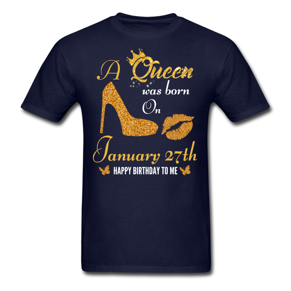 QUEEN 27TH JANUARY - navy