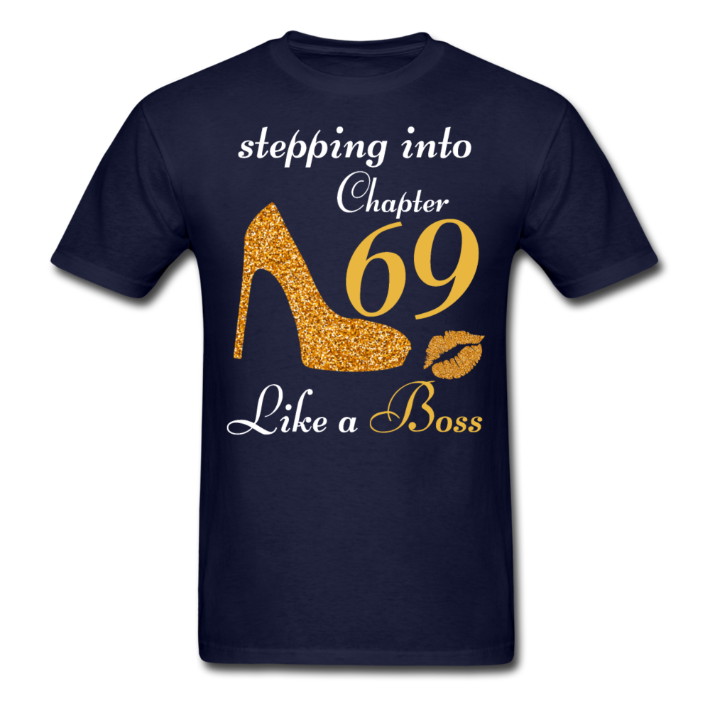 STEPPING CHAPTER 69 UNISEX SHIRT - navy