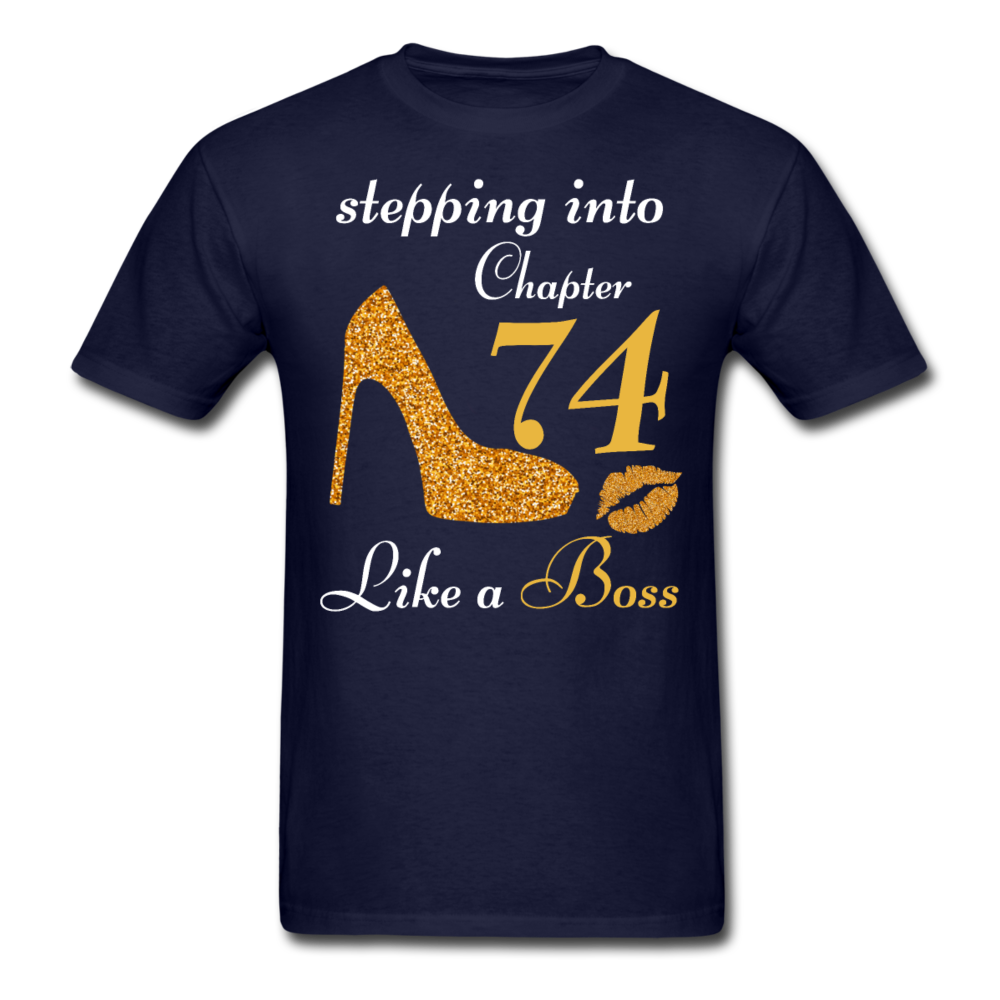 STEPPING CHAPTER 74 UNISEX SHIRT - navy
