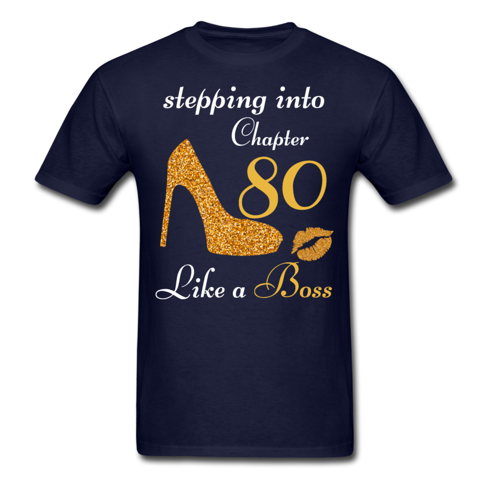 STEPPING CHAPTER 80 UNISEX SHIRT - navy