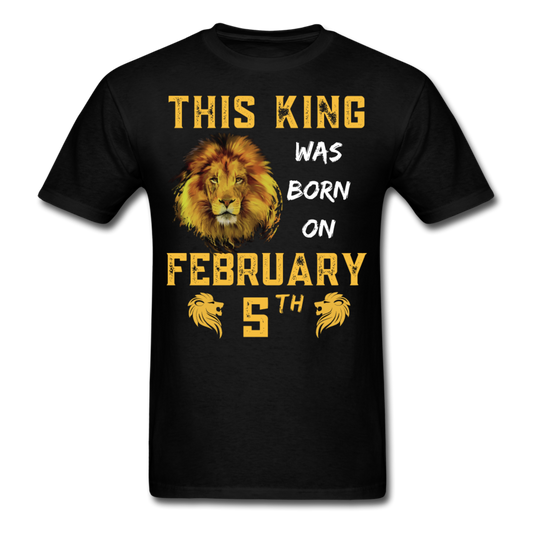KING 5TH FEBRUARY - black
