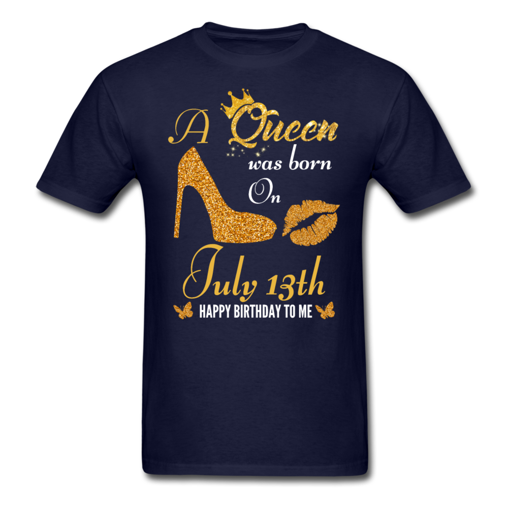 QUEEN 13TH JULY UNISEX SHIRT - navy