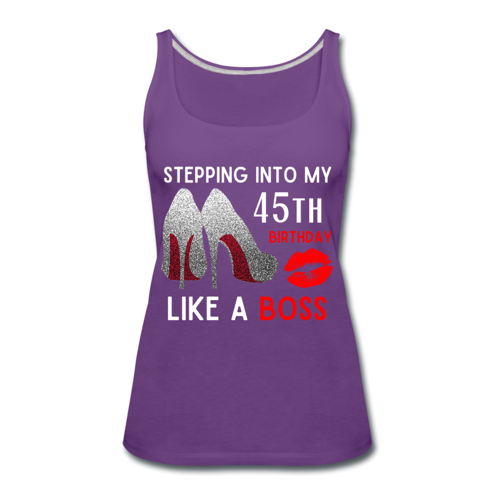 STEP 45 TANK - purple