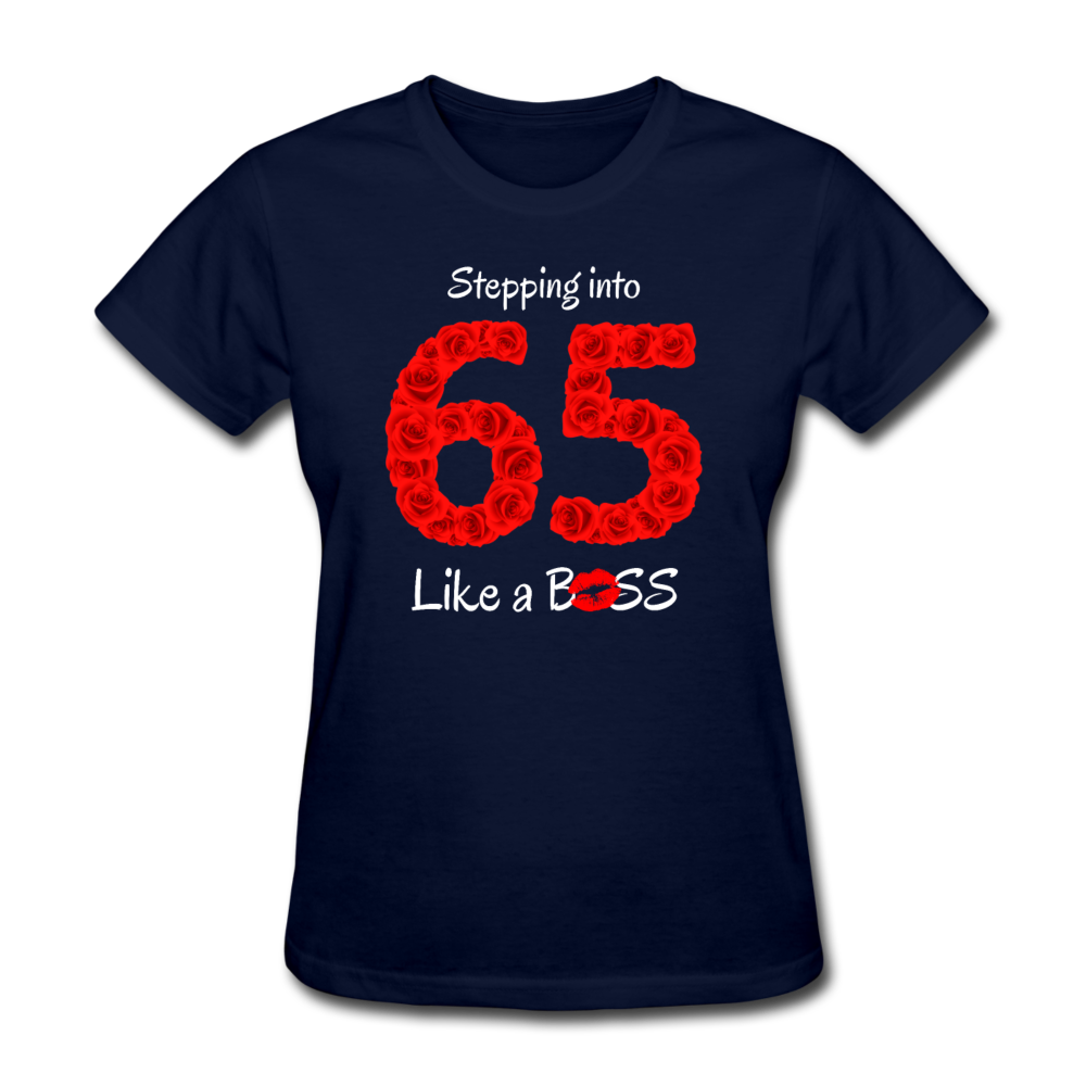 STEPPING 65 ROSE WOMEN'S SHIRT - navy