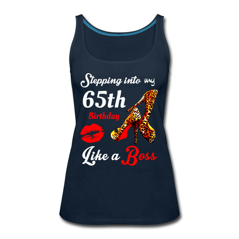 STEPPING 65 BOSS TANK - deep navy