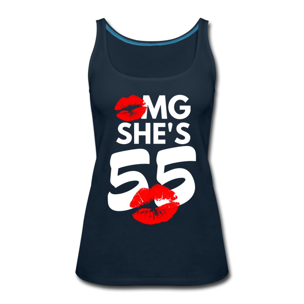 OMG 55 TANK - deep navy