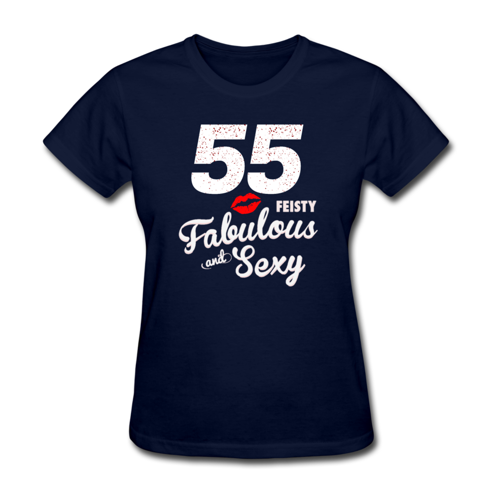 55 FEISTY WOMEN'S SHIRT - navy