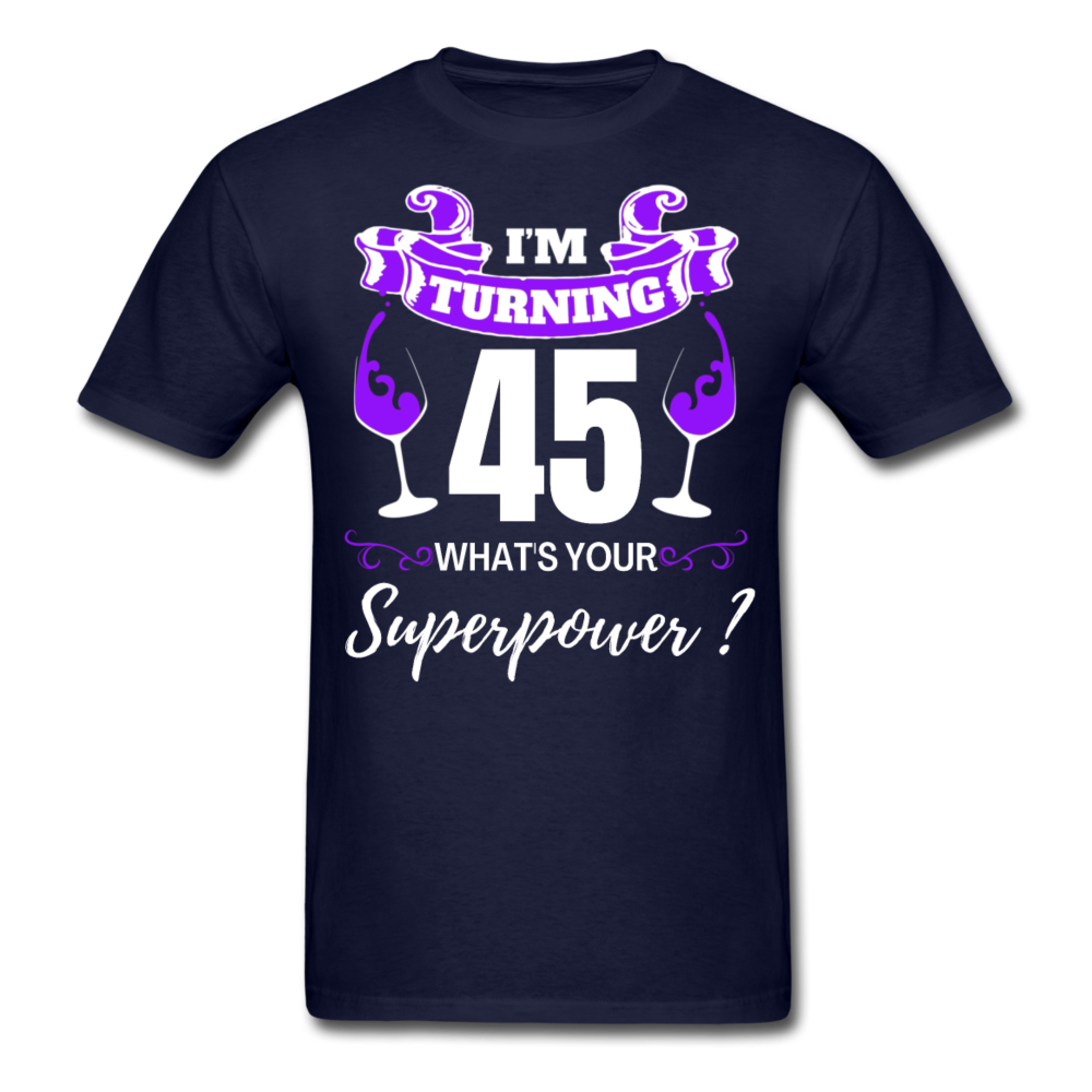 SUPERPOWER 45 UNISEX SHIRT - navy