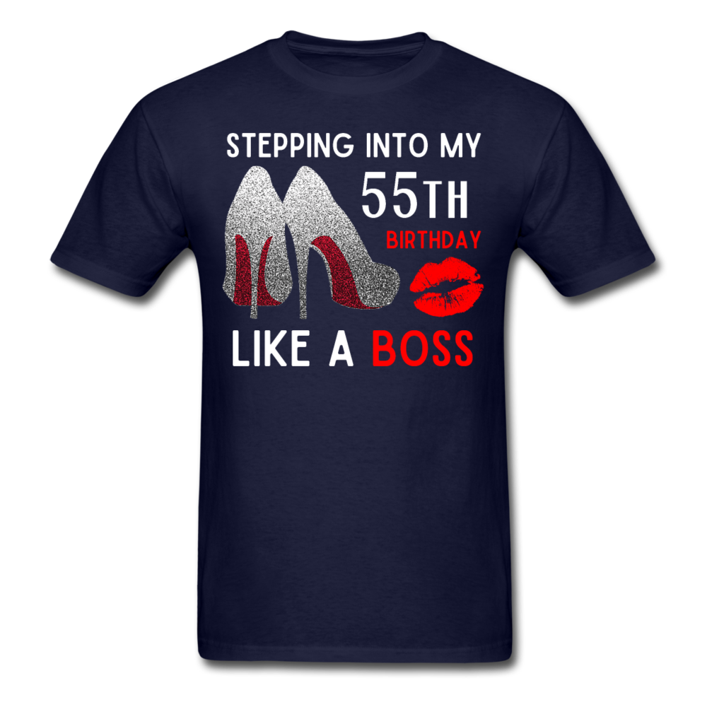 STEPPING 55 UNISEX SHIRT - navy