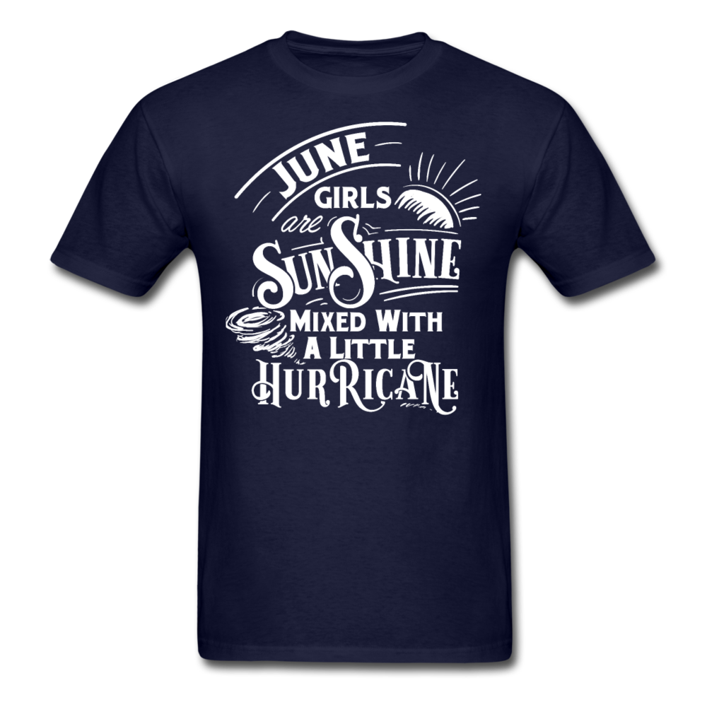 JUNE SUNSHINE GIRLS UNISEX SHIRT - navy